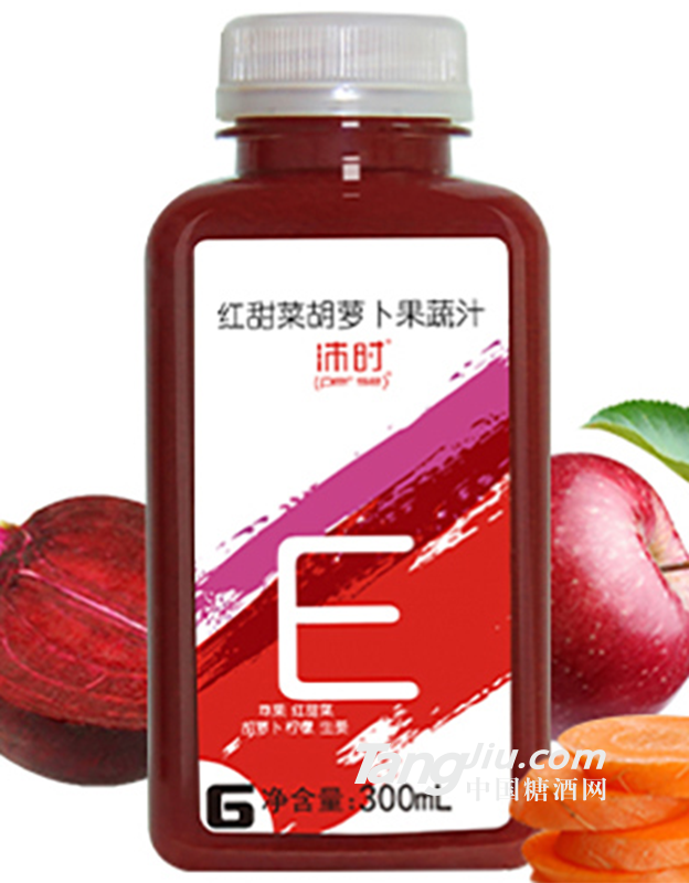 沛時紅甜菜胡蘿卜果蔬汁300ml