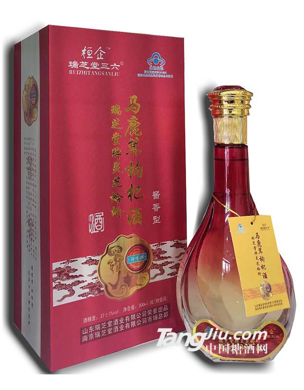 瑞芝堂牌靈芝蛤蚧馬鹿茸枸杞酒（醬香型）-300ml