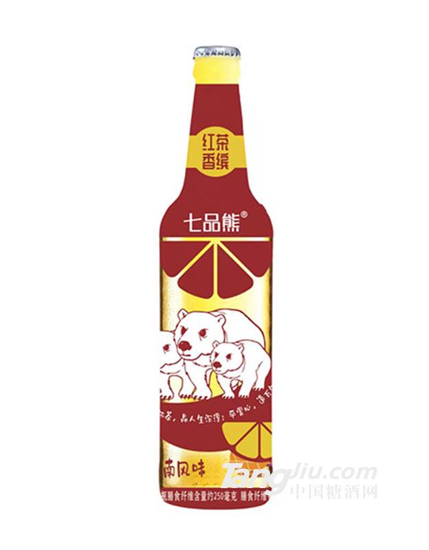 七品熊紅茶香繽500ml