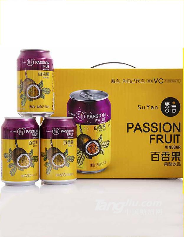 素言百香果果醋飲品310ml