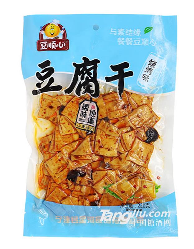 豆順心豆腐干燒烤味220g