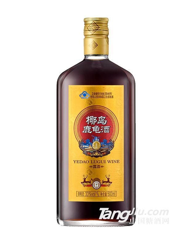 33°椰島鹿龜酒500ml