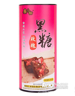 玫瑰黑糖純手工零添加罐裝黑糖內(nèi)含獨立小包裝280g