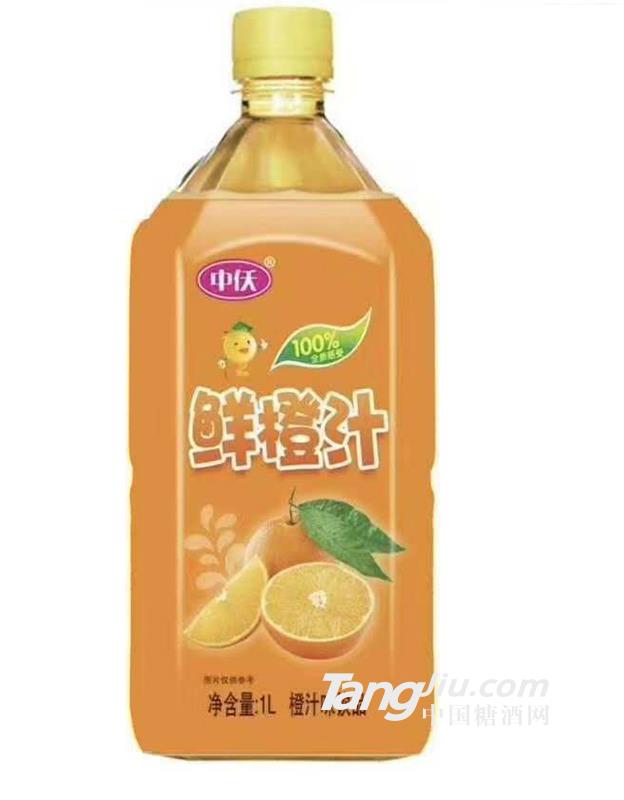 鮮橙汁飲品1L