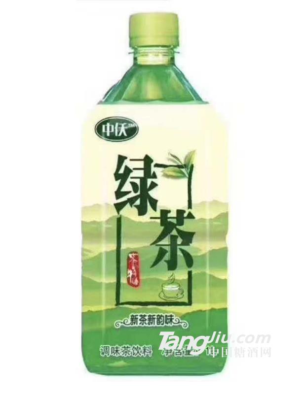 調(diào)味綠茶飲料1L