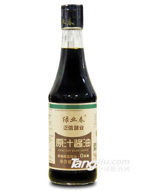 綠業(yè)春原汁醬油500ml