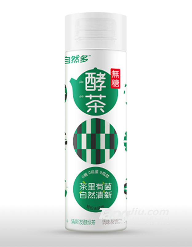 自然多·酵茶無糖450ml