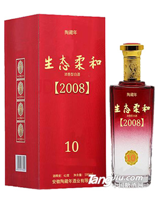 陶藏年生態(tài)柔和酒2008