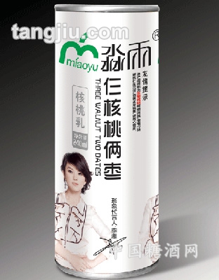 仨核桃倆棗核桃乳240ml罐