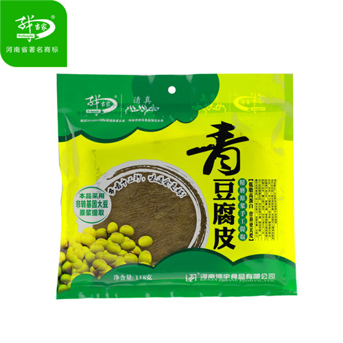 我當(dāng)家118g青豆腐皮 油豆皮批發(fā)零售 豆腐皮生產(chǎn)廠家