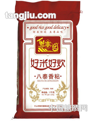 聚豐園牌好米好炊八泰香粘米15KG