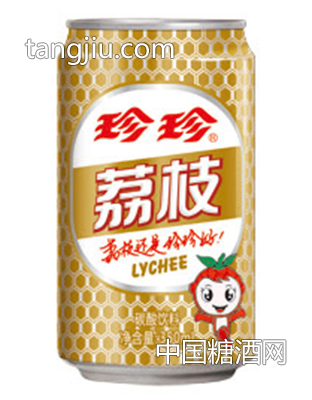 珍珍荔枝金罐-330ml