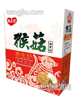 心上佳猴菇養(yǎng)生奶250mlx12盒