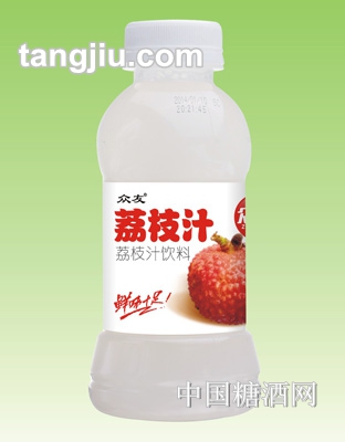 眾友荔枝汁飲料360ml